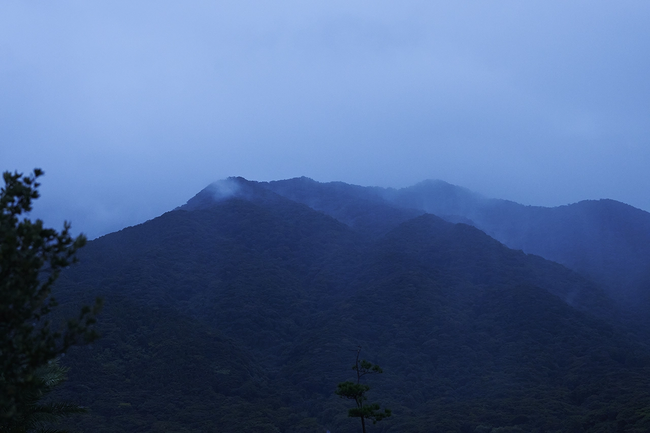 晴れの父島