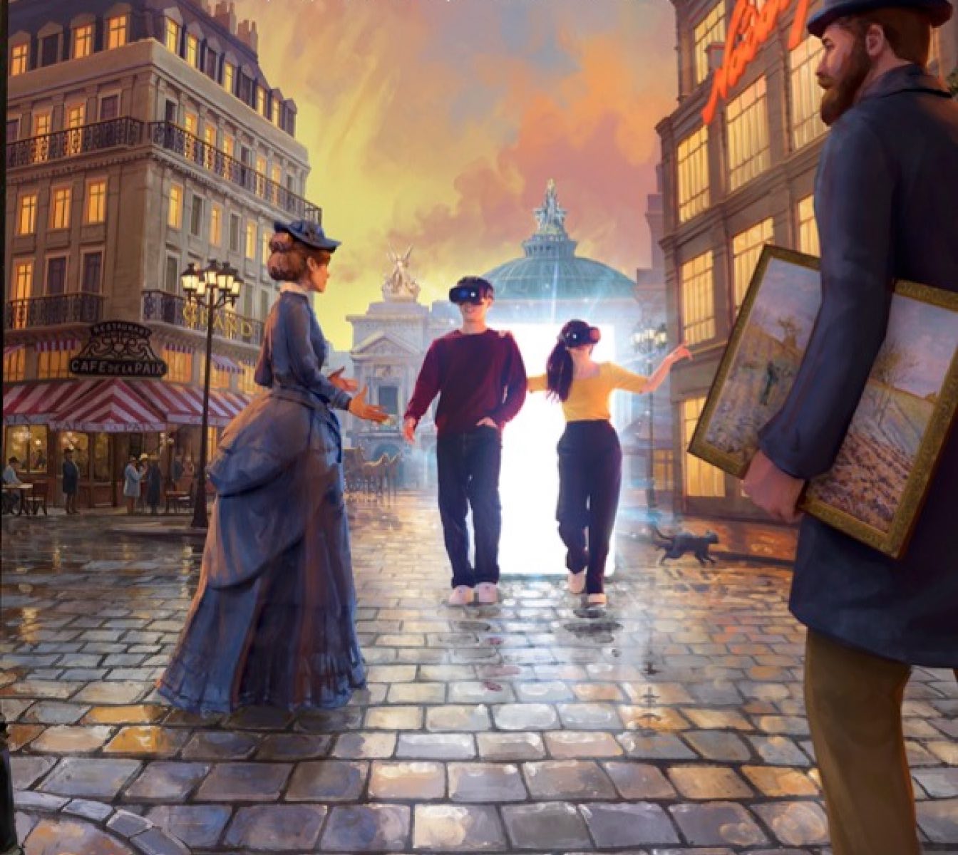 19世紀末のパリへタイムトリップ!? 「IMMERSIVE JOURNEY」
第2弾『Tonight with the Impressionists Paris 1874 -印象派画家と過ごす夜-』
@横浜・アソビル
